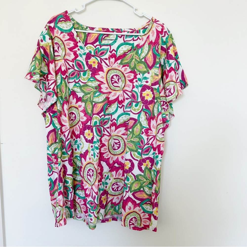Soft Surroundings Elana Tunic Size 3X NEW